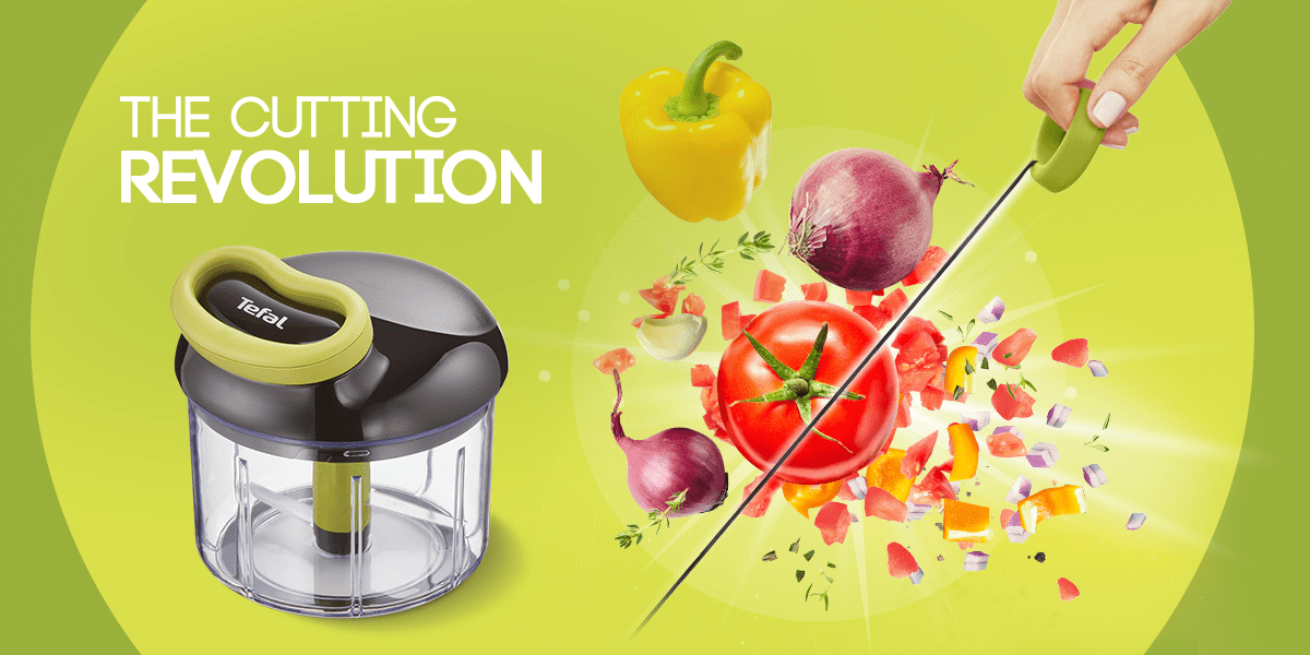 Tefal 5 Second Manual Chopper 900ml Kitchen Plaza