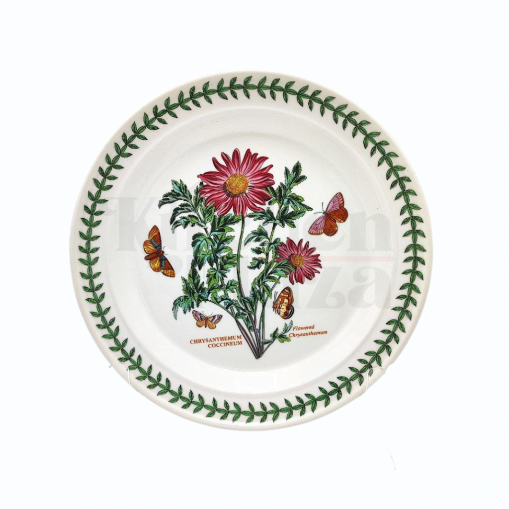 Portmeirion Botanic Garden 50th Anniversary 10” Plate Chrysanthemum ...