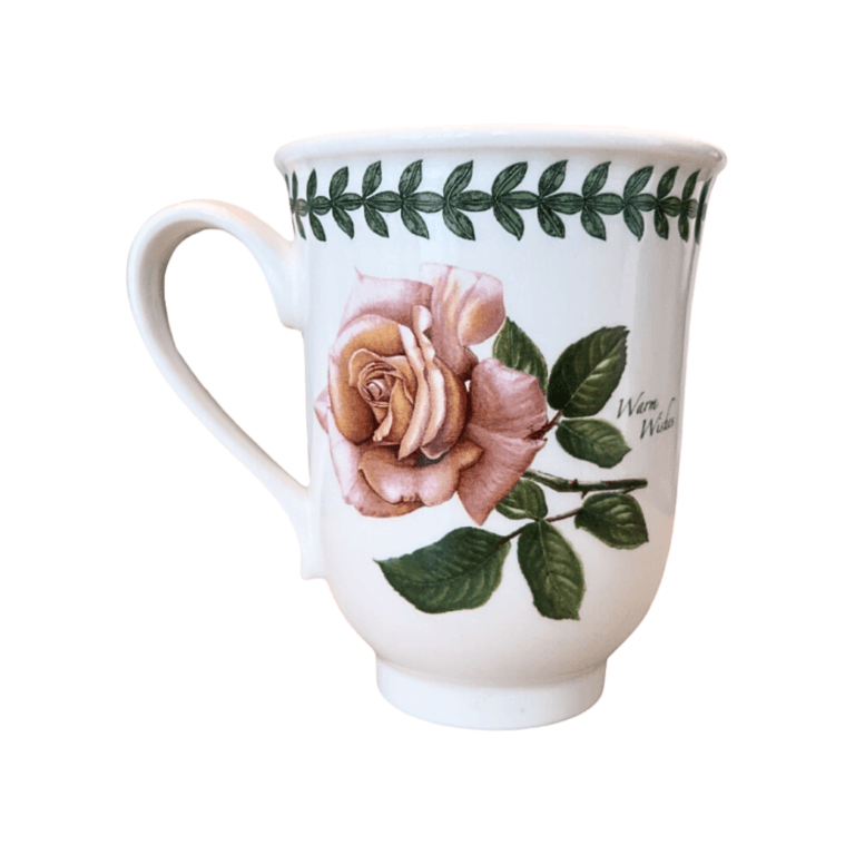 Portmeirion Botanic Roses Bell Beaker Scarborough Fair Kitchen Plaza