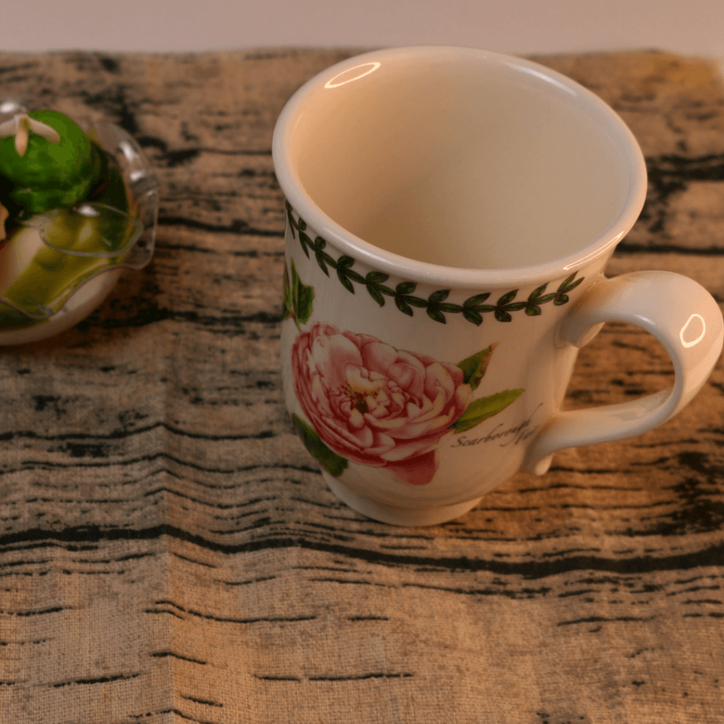 Portmeirion Botanic Roses Bell Beaker Scarborough Fair Kitchen Plaza