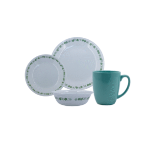 Corelle Livingware Blossom Green16pcs