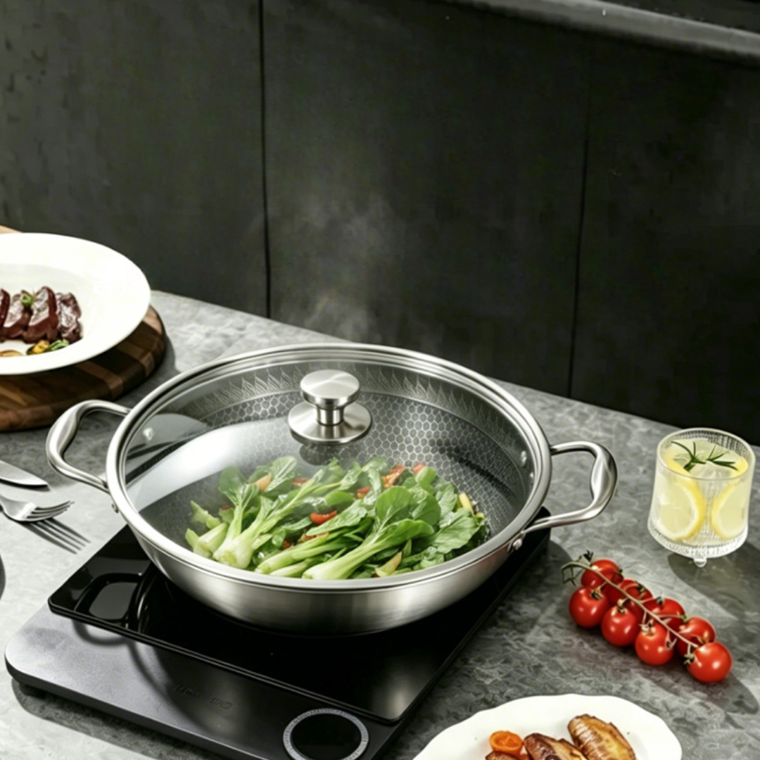 HexaCook Honeycomb Stainless Steel Wok_Kuali Wok (NW) (7)