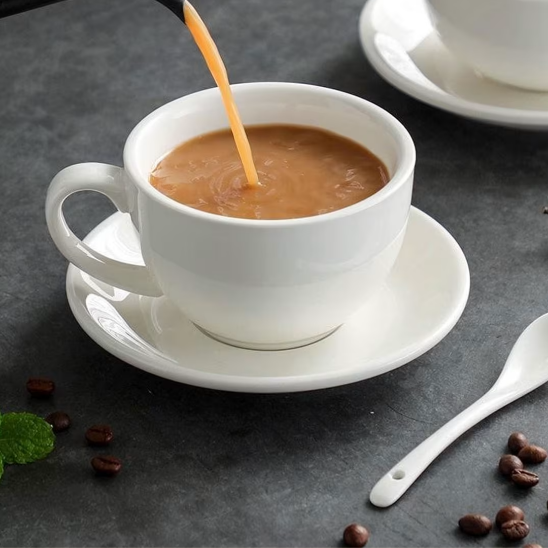 Nordic Luna Ceramic Cup&Saucer (220mL) (5)
