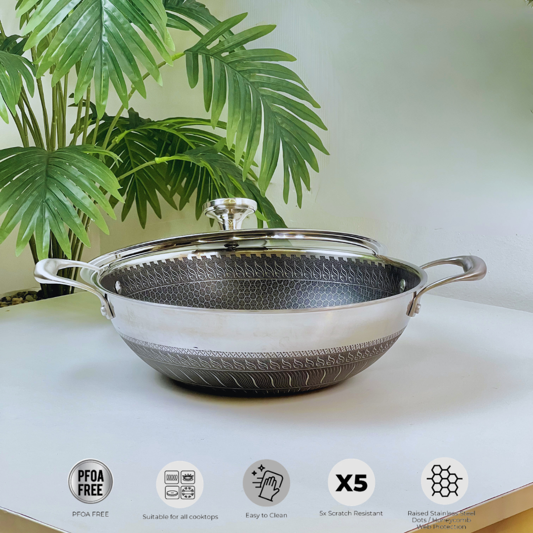 HexaCook Double Wok Value Set (2)