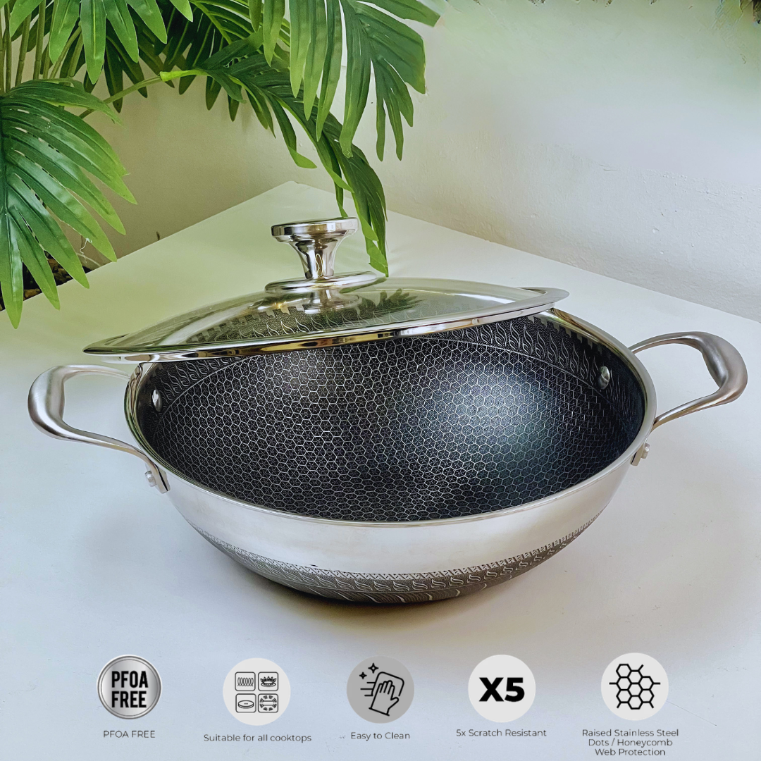 HexaCook Double Wok Value Set (3)