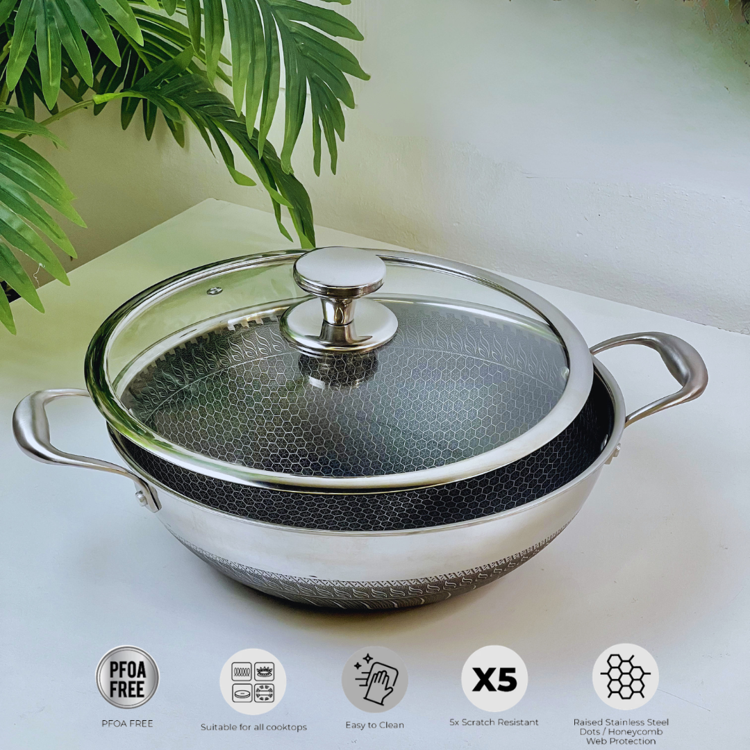 HexaCook Double Wok Value Set (4)